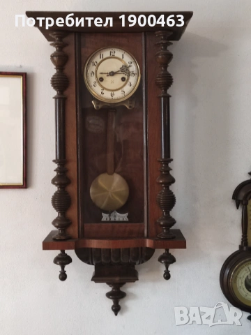 Hamburg American Clok.Гермснски стенен часовник.