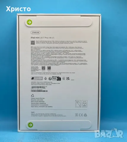 НОВ!!! Таблет Apple iPad mini (A17 Pro) (2024), 256GB, Wi-Fi, Space Gray, 8.3” , снимка 4 - Таблети - 48329714