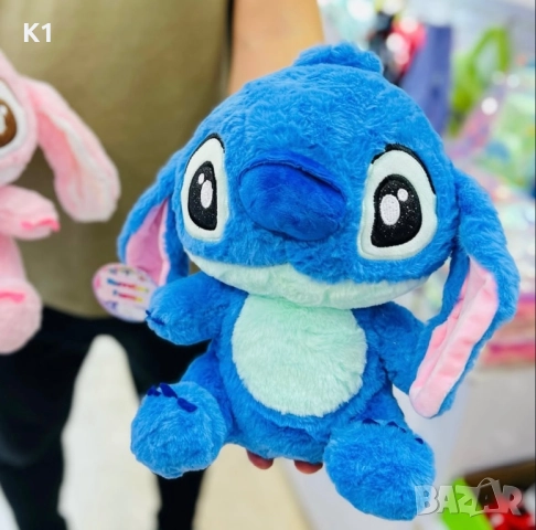 Плюшени играчки Стич и Ейнджъл 25см, плюшена играчка Stitch Angel, снимка 3 - Плюшени играчки - 52594701
