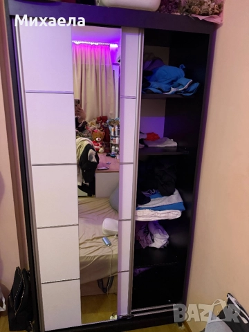 Гардероб с плъзгащи врати garderob s pluzgashti vrati, снимка 3 - Гардероби - 52617170