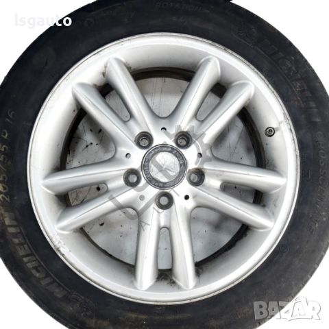 Алуминиеви джанти 5x112 с гуми R16 Mercedes-Benz B-Class (W245) 2005-2011 ID: 127297, снимка 2 - Части - 45964086