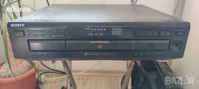 CD player Sony CDP-CE335, снимка 4 - Аудиосистеми - 48781302