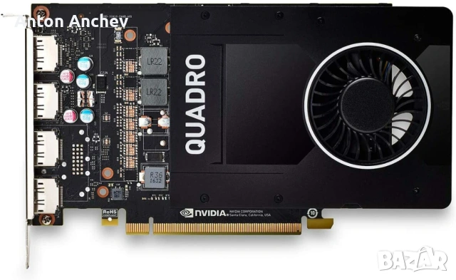 Професионална видеокарта NVidia Quadro P2000, VRAM 5GB