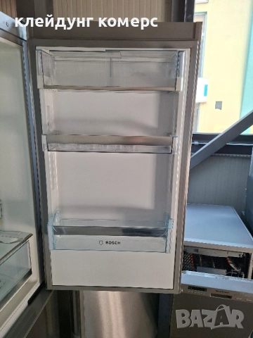 Хладилник с фризер BOSCH NO FROST ИНОКС вис.185см. А+++, снимка 8 - Хладилници - 52420927