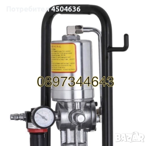 Пневматична система за гресиране -12л, снимка 5 - Други инструменти - 50967844