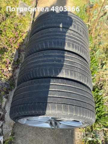 Лети джанти audi Speedline 19’ + летни гуми michelin pilot sport 5, снимка 4 - Гуми и джанти - 54261840