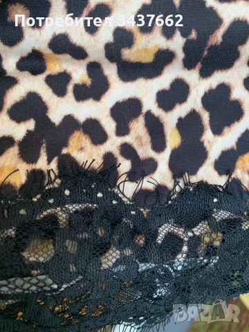 Рокля с тигров принт , снимка 2 - Рокли - 51435564