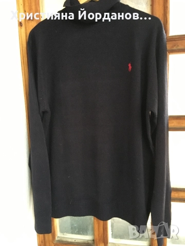100% кашмир Поло пуловер, ХХЛ, снимка 8 - Пуловери - 52723250