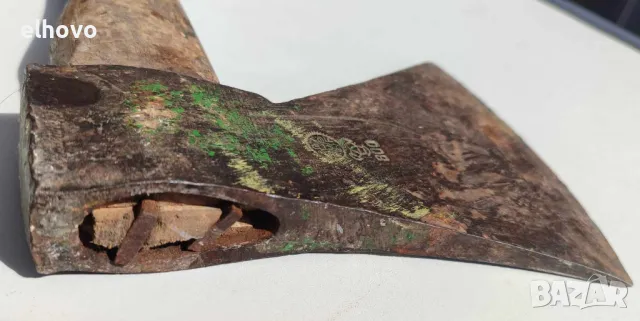 Стара брадва Ochsenkopf#67, снимка 7 - Антикварни и старинни предмети - 50216530