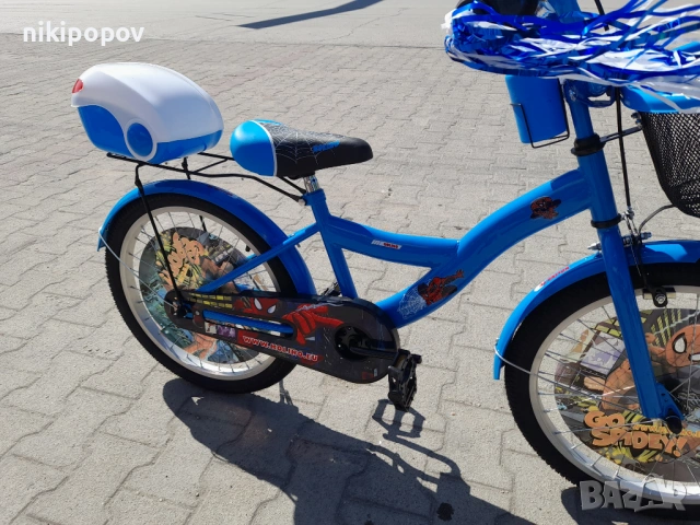 CARRERA Велосипед 20" SPIDER син, снимка 6 - Велосипеди - 53773111