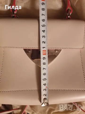 оригинална Coccinelle чанта естествена кожа налична, снимка 9 - Чанти - 49830643