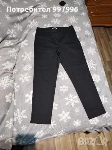 елегантен официален панталон с висока талия-H&M-42номер, снимка 11 - Панталони - 53290245