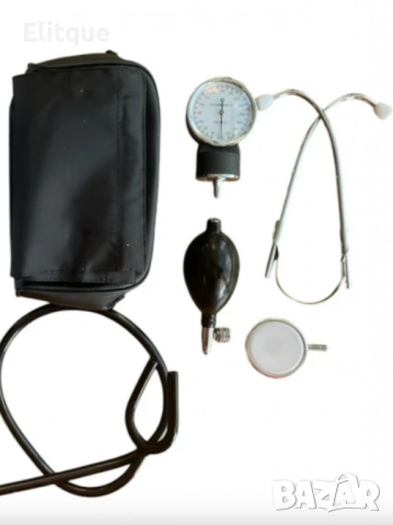 Надежден механичен апарат за кръвно налягане с вграден стетоскоп, снимка 5 - Други - 52807030