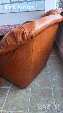 3 бр кожени фотьойла , снимка 7 - Дивани и мека мебел - 53743513