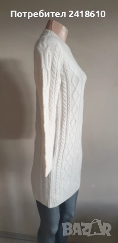 Lacoste Wool Womens Dress Size 36 / S НОВО! ОРИГИНАЛ! Дамскa Вълнена Рокля!, снимка 12 - Рокли - 52918768