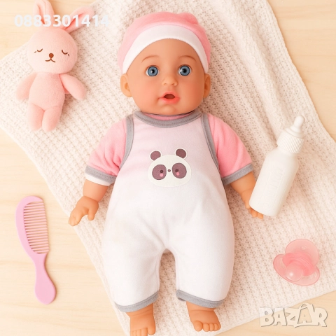 Интерактивна кукла Говорещо бебе на български език , снимка 4 - Кукли - 51951558