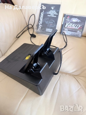PlayStation 1 Комплект: Mad Catz Волан, Педали, 2 Джойстика, Игри, Кутия, снимка 8 - PlayStation конзоли - 52729874