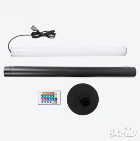 RGB светлинна Лампа с дистанционно  Eurodomest, снимка 4 - Настолни лампи - 50737761
