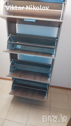 Шкаф за обувки с 4 врати 68/25/170 см Пловдив, снимка 2 - Шкафове - 54149966