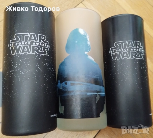 Чаши с тематика "STAR WARS/Междузвездни войни: Силата се пробужда"., снимка 3 - Чаши - 52944898