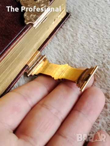 Стара луксозна библия, снимка 5 - Антикварни и старинни предмети - 53677660