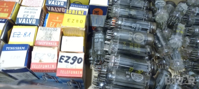 Радио лампи EZ80 - EZ81, снимка 5 - Аудиосистеми - 52346253