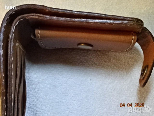 мъжки портфейл /ръчна изработка/, снимка 5 - Портфейли, портмонета - 51596762