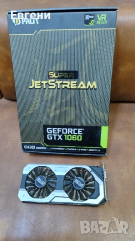 Palit Nvidia GTX 1060 6GB Super Jetstream, снимка 10 - Видеокарти - 53143532