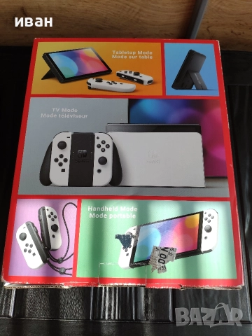 Конзола Nintendo Switch OLED, снимка 10 - Nintendo конзоли - 52929471