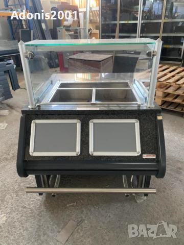 Бенмари топла витрина трифазна, снимка 4 - Обзавеждане за заведение - 50766231