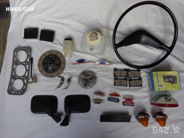 Части за ретро автомобил Вартбург 353W нови и употребявани оригинални DDR, снимка 2 - Части - 50772944