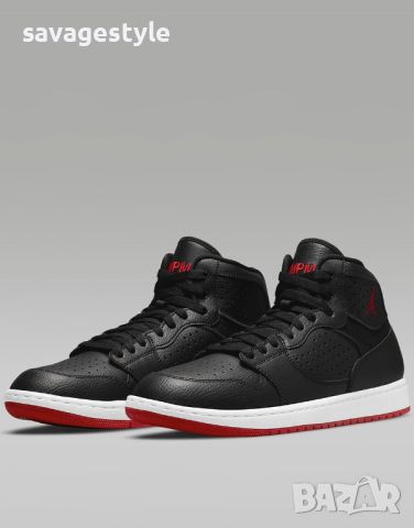 Мъжки кецове NIKE Jordan Access Shoes Black, снимка 1 - Маратонки - 45762280