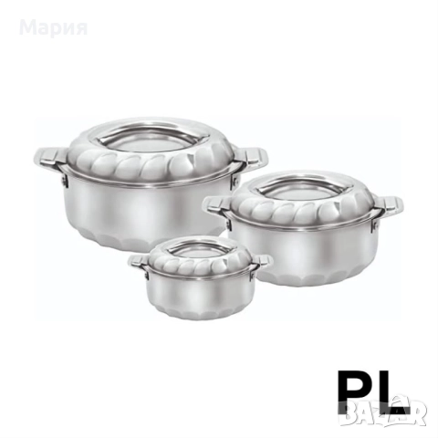 Термо тенджера от неръждаема стомана, снимка 3 - Съдове за готвене - 52390433