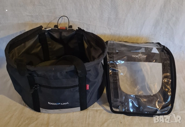 Чанта за куче/котка за велосипед Rixen & Kaul KLICKfix Doggy