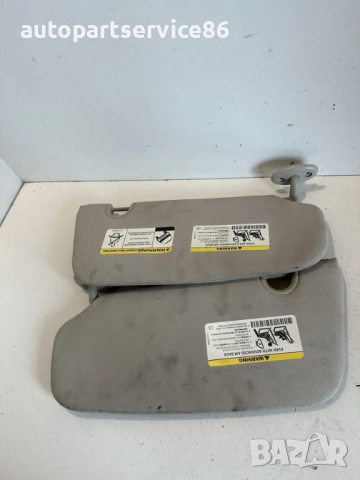 Ляво и дясно слънчеви сенници за Jeep Compass 2.2 CRD (2011), снимка 3 - Части - 53392514