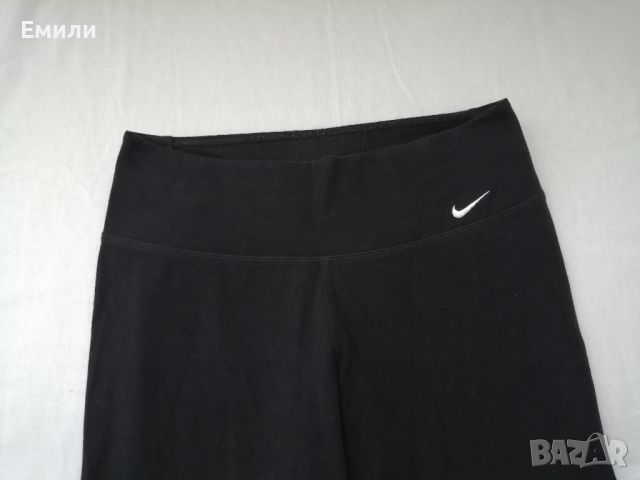 Nike Dri-FIT оригинален дамски клин-панталон 3/4 в черен цвят р-р S, снимка 2 - Спортни екипи - 46656422