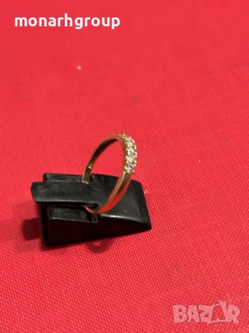 Златен пръстен, снимка 2 - Пръстени - 53852492