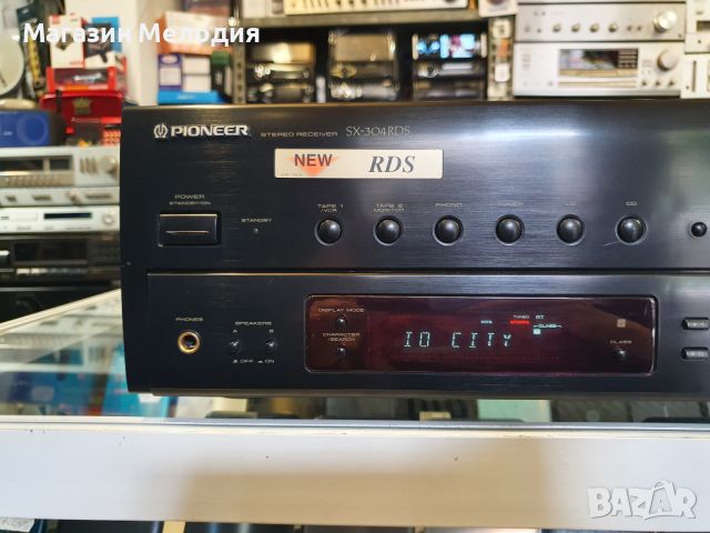 Ресийвър Pioneer SX-304RDS В отлично техническо и визуално състояние., снимка 3 - Ресийвъри, усилватели, смесителни пултове - 45650101