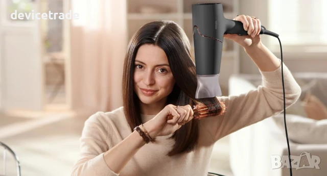 Сешоар Philips BHD538/30, 2300W, ThermoShield технология, снимка 7 - Сешоари - 50535354