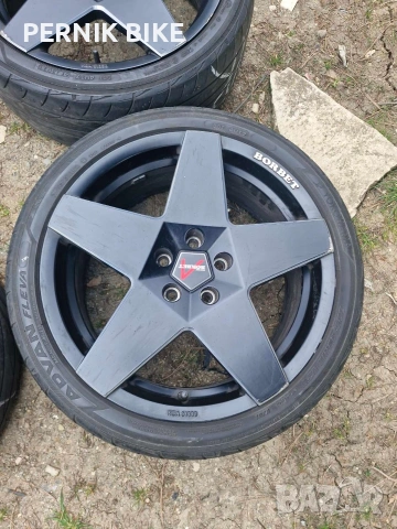Джанти с гуми Borbet 18 5x112, снимка 5 - Гуми и джанти - 53944891