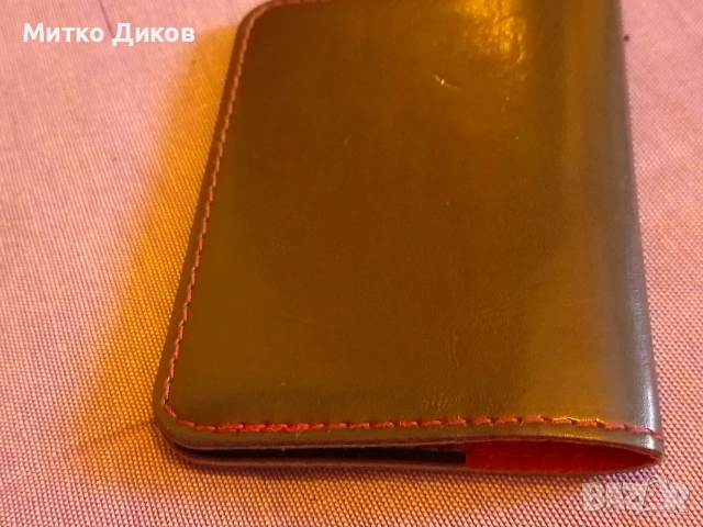 Калвче за документи карти визитки естествена кожа на KIA КИА ново