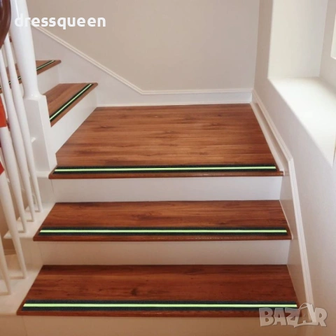 4858 Светеща Сигнална Лента за Стълби и Препятствия – 5м, Видимост в Пълна Тъмнина, снимка 6 - Други - 53709880