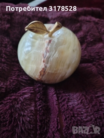 Ябълка от Оникс , снимка 3 - Арт сувенири - 52289258
