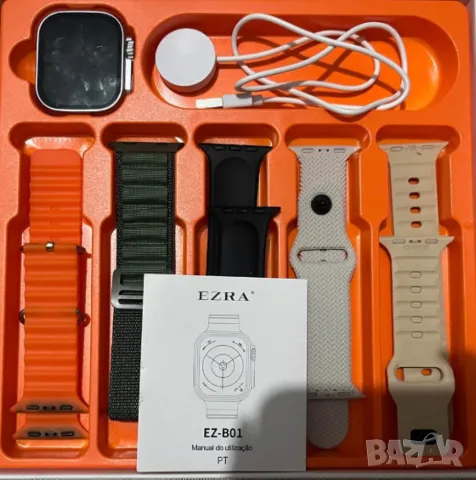 Стилен смарт часовник, Smart Watch Ezra, 5+1 SW, снимка 8 - Смарт часовници - 49309744