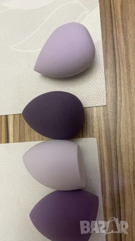 Комплект от 4 бр. тампони за нанасяне на грим , снимка 4 - Комплекти и лотове - 51802229