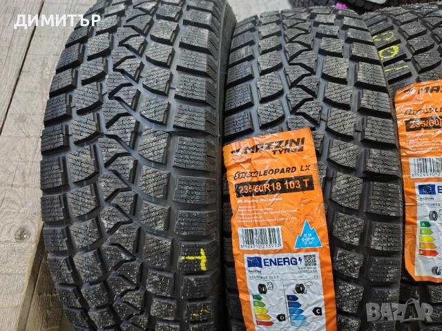 4бр.НОВИ зимни гуми MAZZINI 235 60 18 DOT23 цена за брой, снимка 2 - Гуми и джанти - 54073504