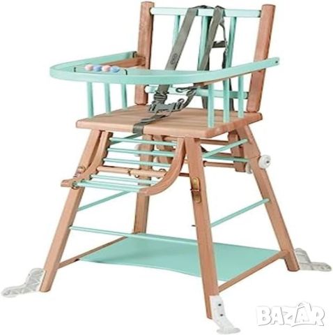 Детско/Бебешко Столче за Хранене Marcel от Естествено Дърво Combelle!, снимка 1 - Столчета за хранене - 45984068