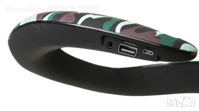 Портативна тонколона за врат Soundgear Shot Case the neck speaker Bluetooth Безжична колонка за врат, снимка 4 - Тонколони - 51432180