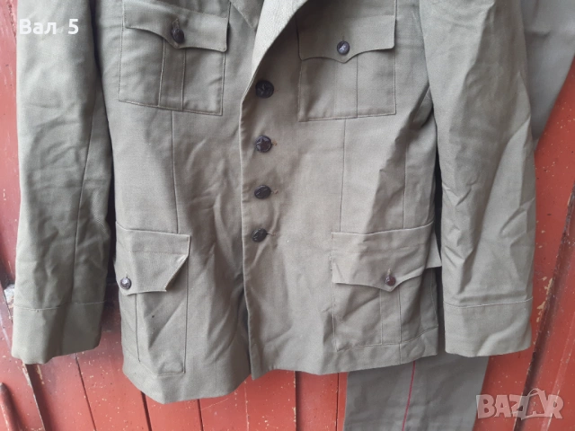 Военна соц униформа старшина свързочник БНА , НРБ, снимка 3 - Антикварни и старинни предмети - 54069034