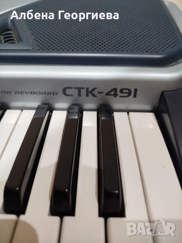 Синтезатор CASIO CTK -491, снимка 7 - Синтезатори - 52075156